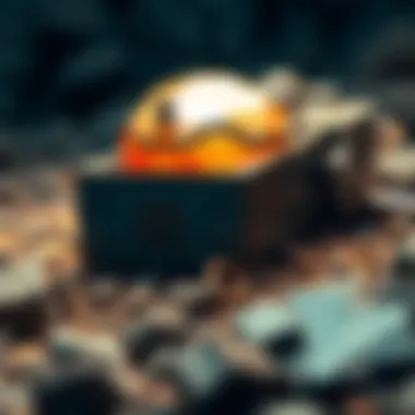 Conceptualization of Mining Risks Abstract art symbolizing risks in mining programs