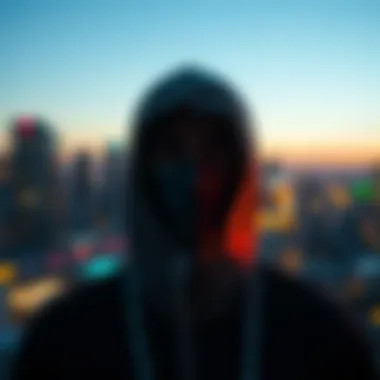 Conceptual representation of anonymity in the digital age