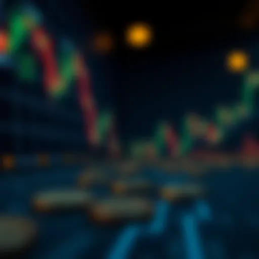 Conceptual illustration depicting the Ask price in cryptocurrency trading