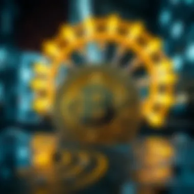 Blockchain Technology Behind BendDAO Visual representation of blockchain technology in BendDAO