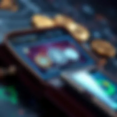 Understanding Digital Wallet Security A secure digital wallet interface showcasing various cryptocurrencies.