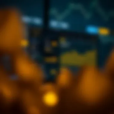 User interface of Binance DEX showcasing features