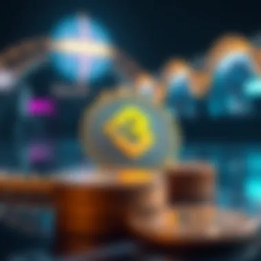 The Future of Cryptocurrency with Binance US A creative illustration of the future of cryptocurrency with Binance US