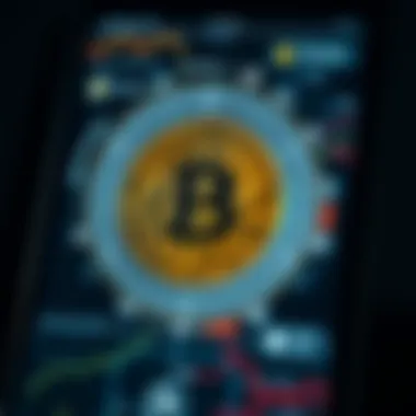 Understanding Security Measures in Bitcoin Transactions Secure transaction process in a Bitcoin app