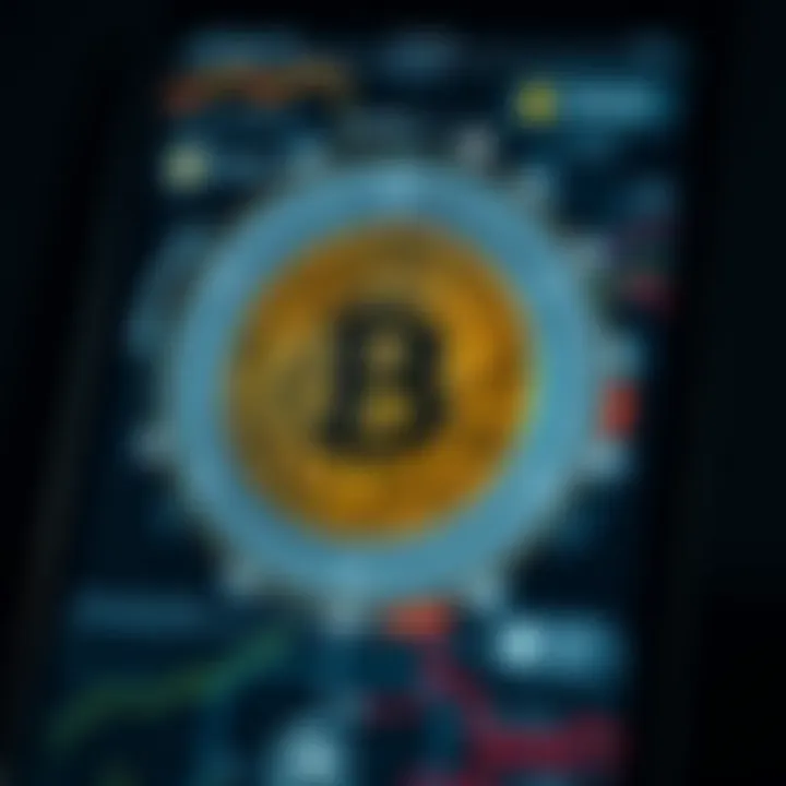 Understanding Security Measures in Bitcoin Transactions Secure transaction process in a Bitcoin app