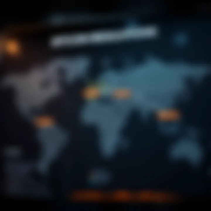 Bitcoin Regulations Worldwide Map highlighting Bitcoin regulations across various nations