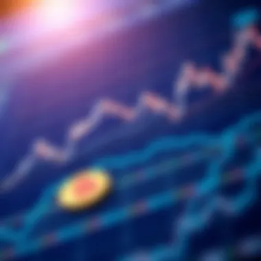 Cryptocurrency Market Dynamics Graph illustrating cryptocurrency market trends
