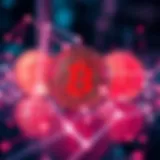 Conceptual representation of BRC20 tokens in a digital blockchain environment