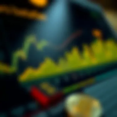 Graph showing investment strategies for cryptocurrencies