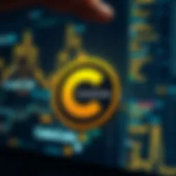 CeloCoin logo prominently displayed against a digital backdrop