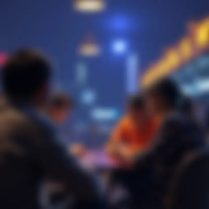 CloneX Community Engagement An illustration of the CloneX community engaging and collaborating, emphasizing its role in the project.