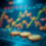 A visual representation of cryptocurrency market data trends