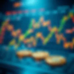 A visual representation of cryptocurrency market data trends