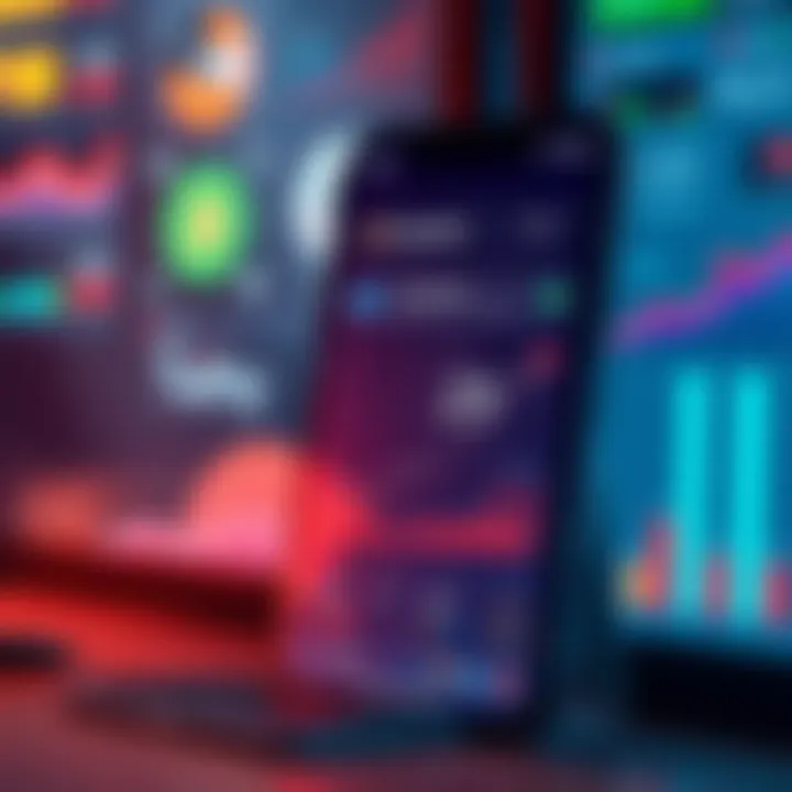 Innovative User Interface for Crypto Management User interface of a cryptocurrency management app