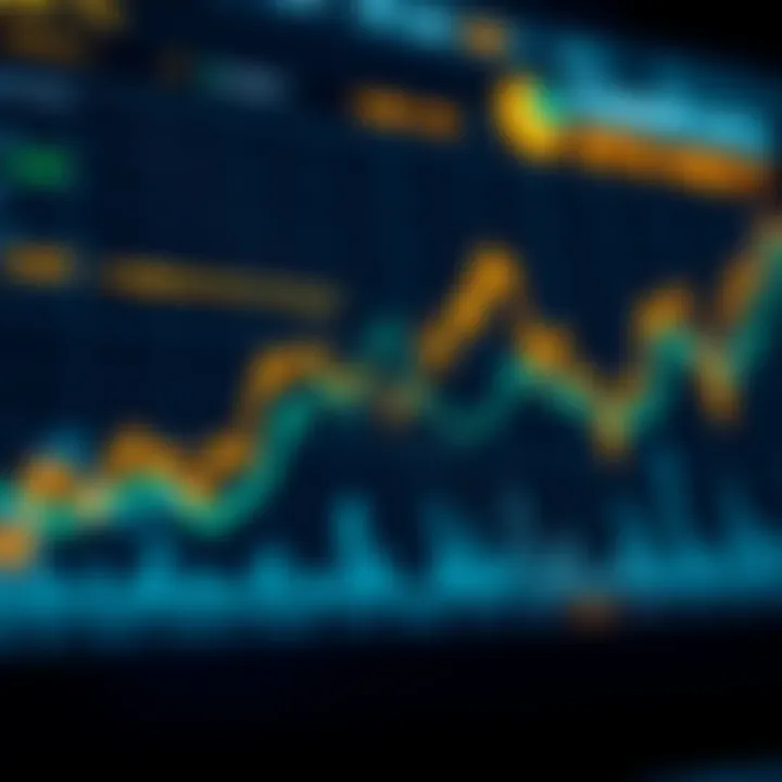 Cryptocurrency Trends and Data Analysis Graphical representation of cryptocurrency trends and data analysis