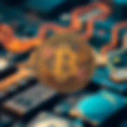 A visual representation of cryptocurrency converter technology