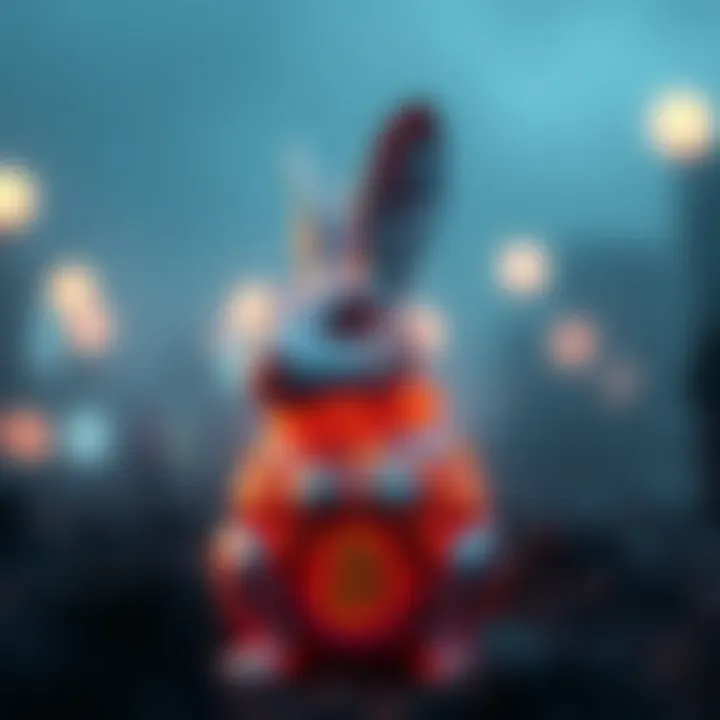 Artistic Concept of Crypto Rabbit An artistic representation of the Crypto Rabbit concept