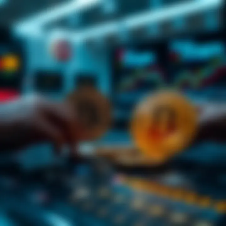 Cryptocurrency transfer process between platforms