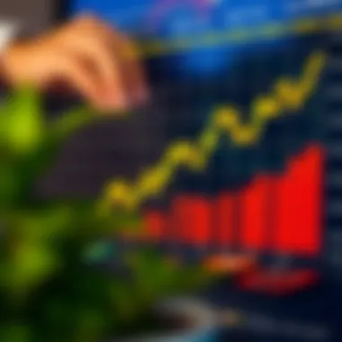 Trends in Cryptocurrency Investments A chart showing trends in cryptocurrency investments over time