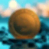 Conceptual illustration of Delisium Coin