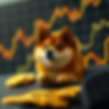 Graph illustrating DogeCoin market trends