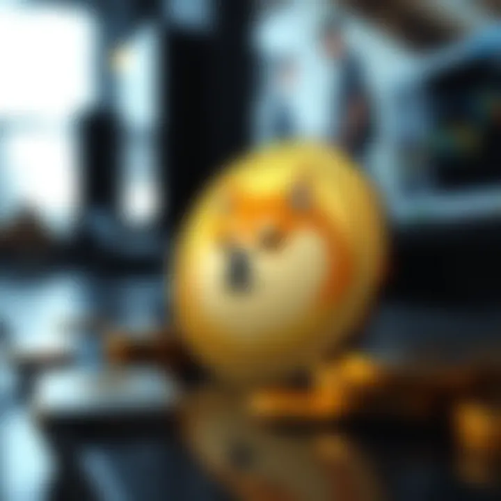 Visual representation of market trends affecting Dogecoin