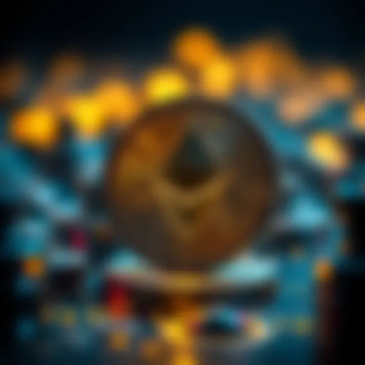 The Evolution of Ethereum: Blockchain Technology Ethereum blockchain concept illustration