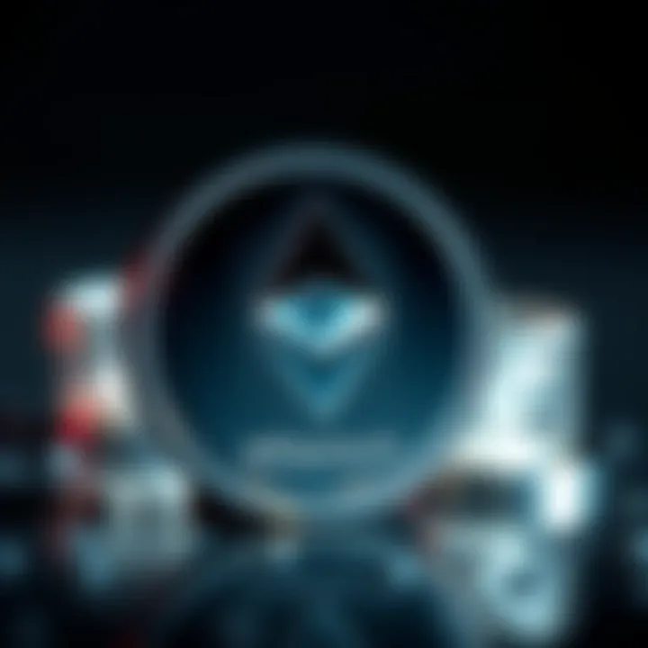 Visual representation of Ethereum halving effects