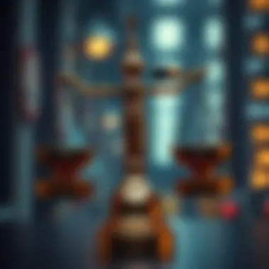 An ethical scale balancing technology and investment risks