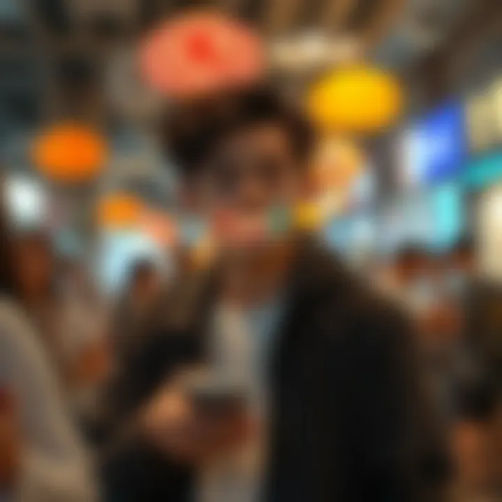 A visual collage of social media interactions featuring the gấu trúc meme