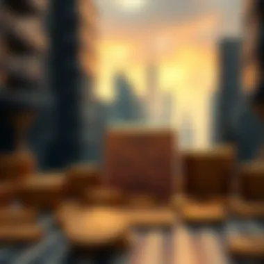 Investment strategy illustration focusing on flipping