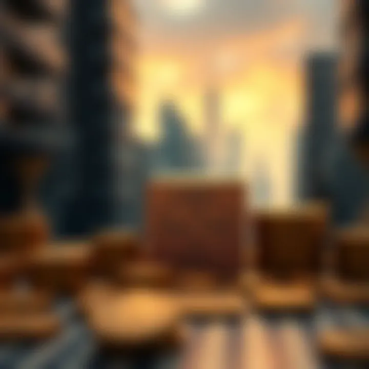 Investment strategy illustration focusing on flipping