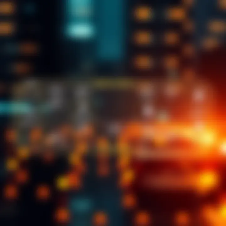 Diagram depicting future investment models influenced by blockchain technology.