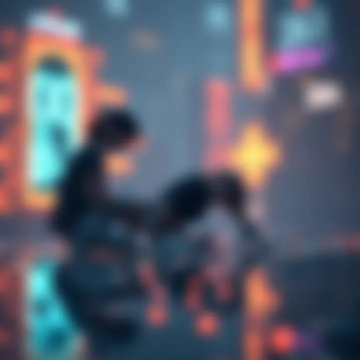 The Future of Investment Strategies A futuristic depiction of technology impacting investment strategies