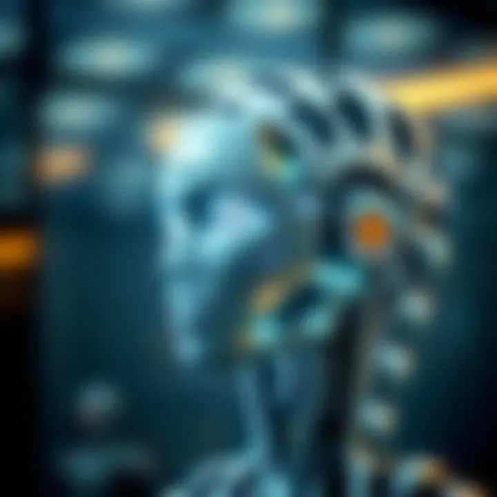 The Future of Artificial Intelligence Futuristic AI technology concept