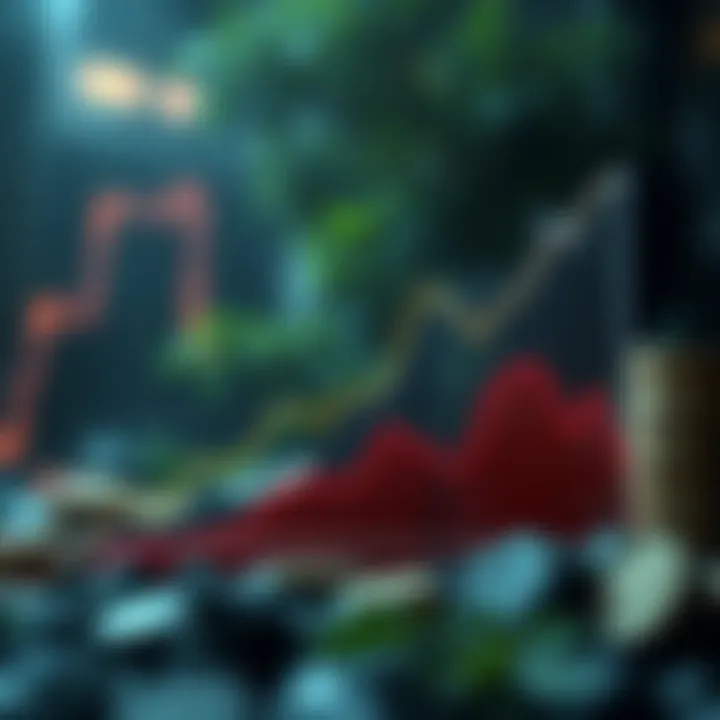 High-Risk Investment Scenarios Graph illustrating high-risk investment scenarios