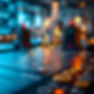 Chart illustrating the hype cycle of cryptocurrency technology