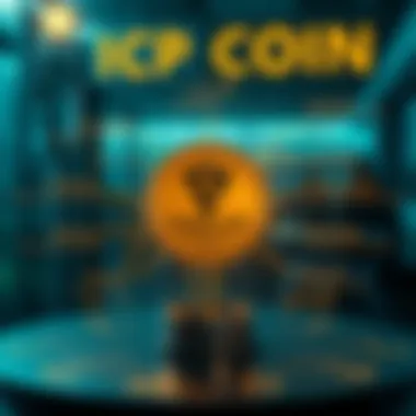 Applications of ICP Coin in Decentralization Infographic illustrating the applications of ICP coin in decentralized internet