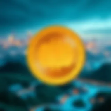 Future Landscape of Decentralized Internet with ICP Coin Conceptual image of the future landscape of a decentralized internet