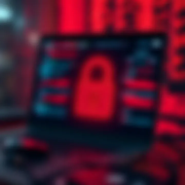 Enhancing Digital Security with KeePass Conceptual visualization of digital security with KeePass