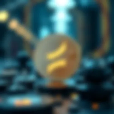 Technical Features of LunaCoin Infographic on LunaCoin technical features