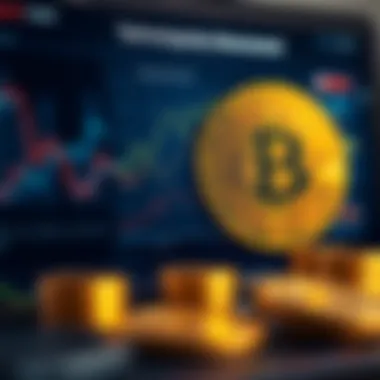 Data analytics chart illustrating technological advancements in crypto