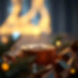 Conceptual illustration of NFT API integration with blockchain technology