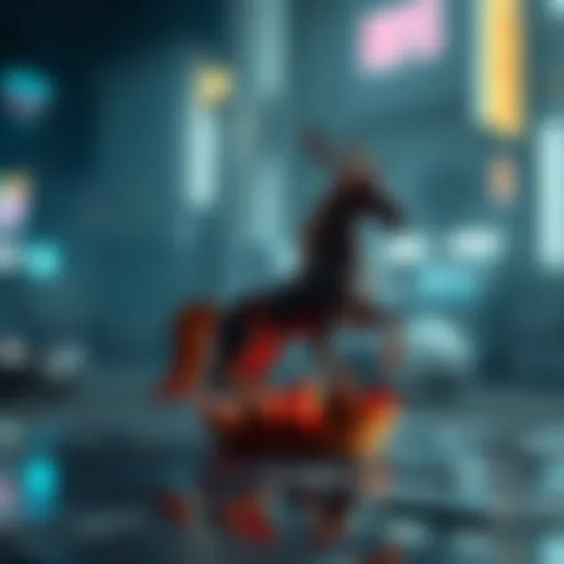 Conceptual representation of the emergence of NFT digital art