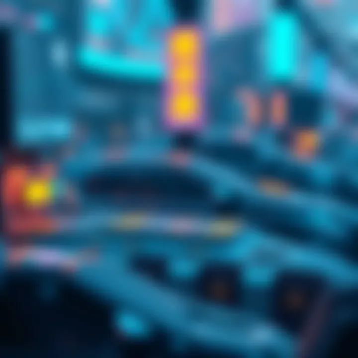 Visual representation of NFT platforms