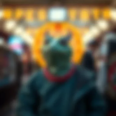 A conceptual image exploring Pepe as a cultural icon