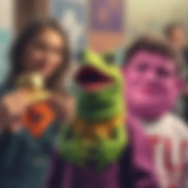 Illustration showing Pepe's evolution through different meme phases