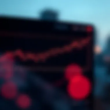 A graph displaying the price trends of Polkadot over the past year