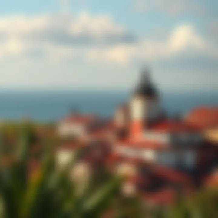 Explore the Cultural Landscape of Portugal A picturesque view of Portugal showcasing its rich cultural heritage.