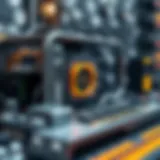 Advanced Quantum Computing Technology Quantum computer hardware showcasing advanced technology